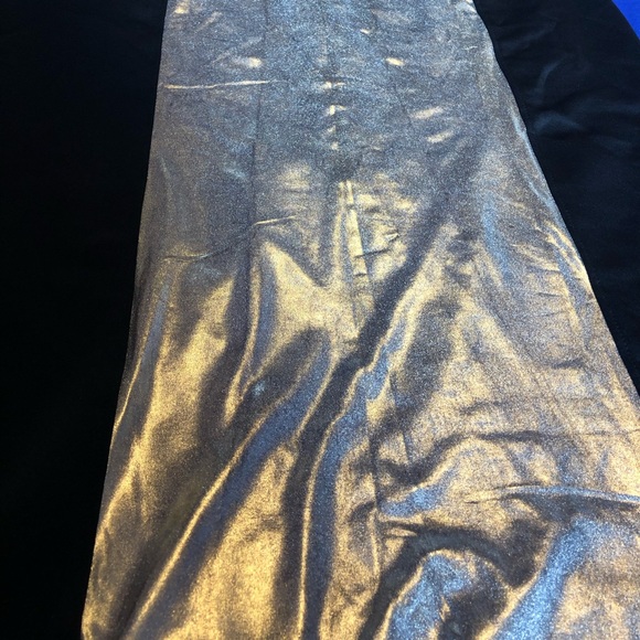 NWOT ASOS Black and silver midi skirt - Picture 2 of 6